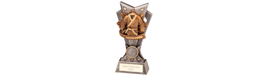 SPECTRE MARTIAL ARTS TROPHY - 3 SIZES - 15CM - 20CM